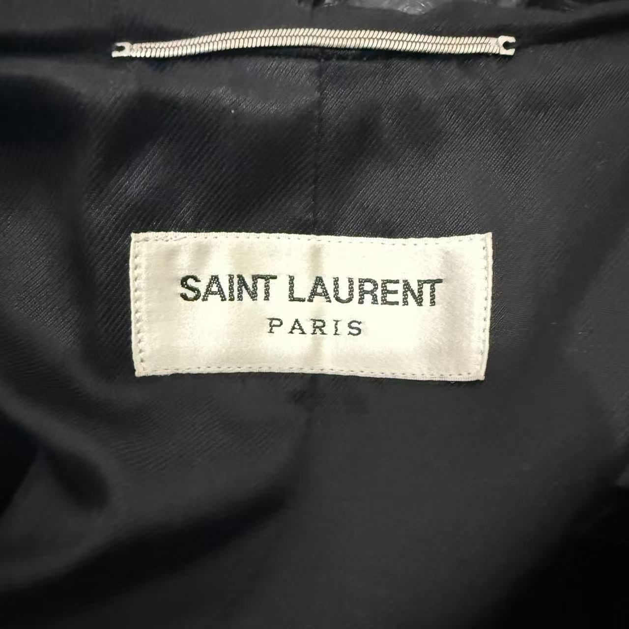 Saint Laurent 20SS Tasselled Velvet Hooded Jacket
