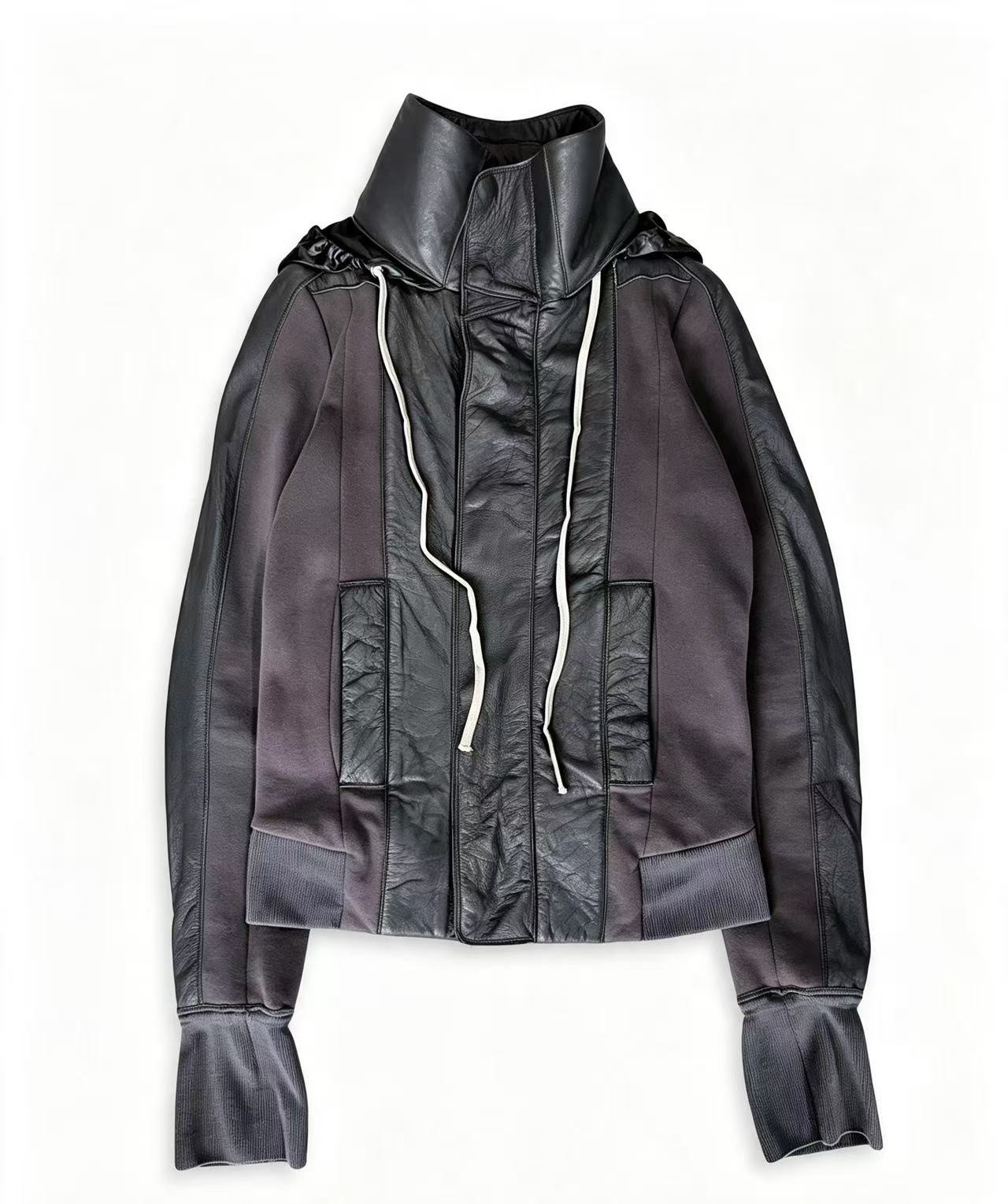 Rick Owens 06AW DUSTULATOR Lambskin Panneled Jacket