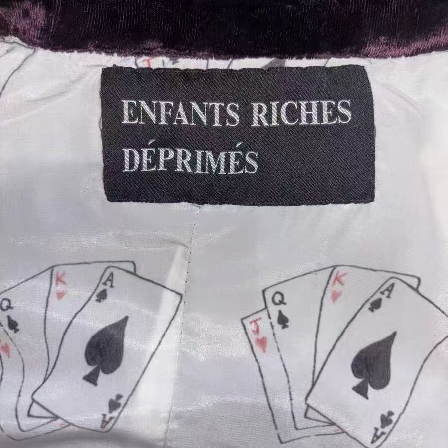 Enfants Riches Deprimes 16FW Velvet Jacket