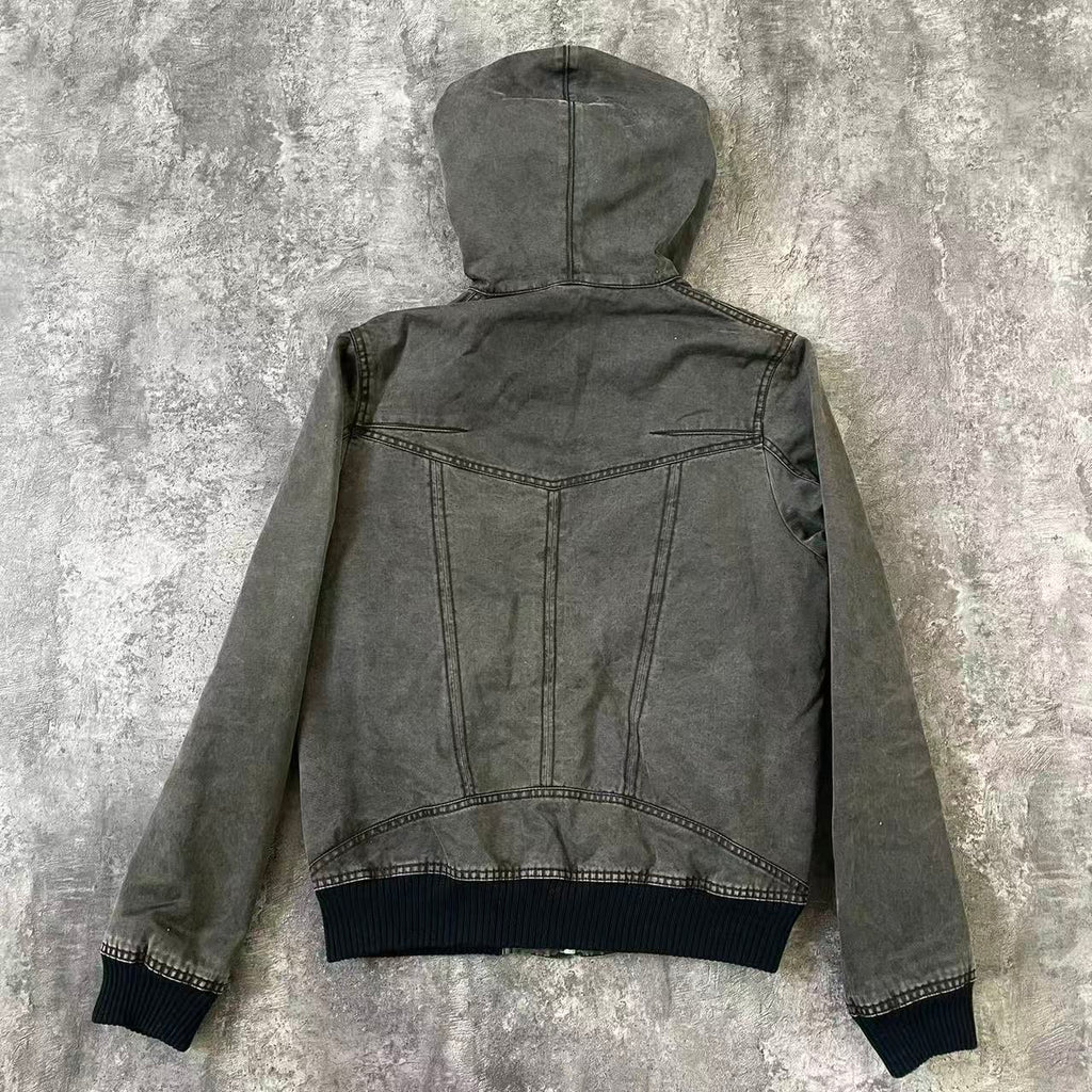 Dior Homme Black Hooded Anorak Jacket
