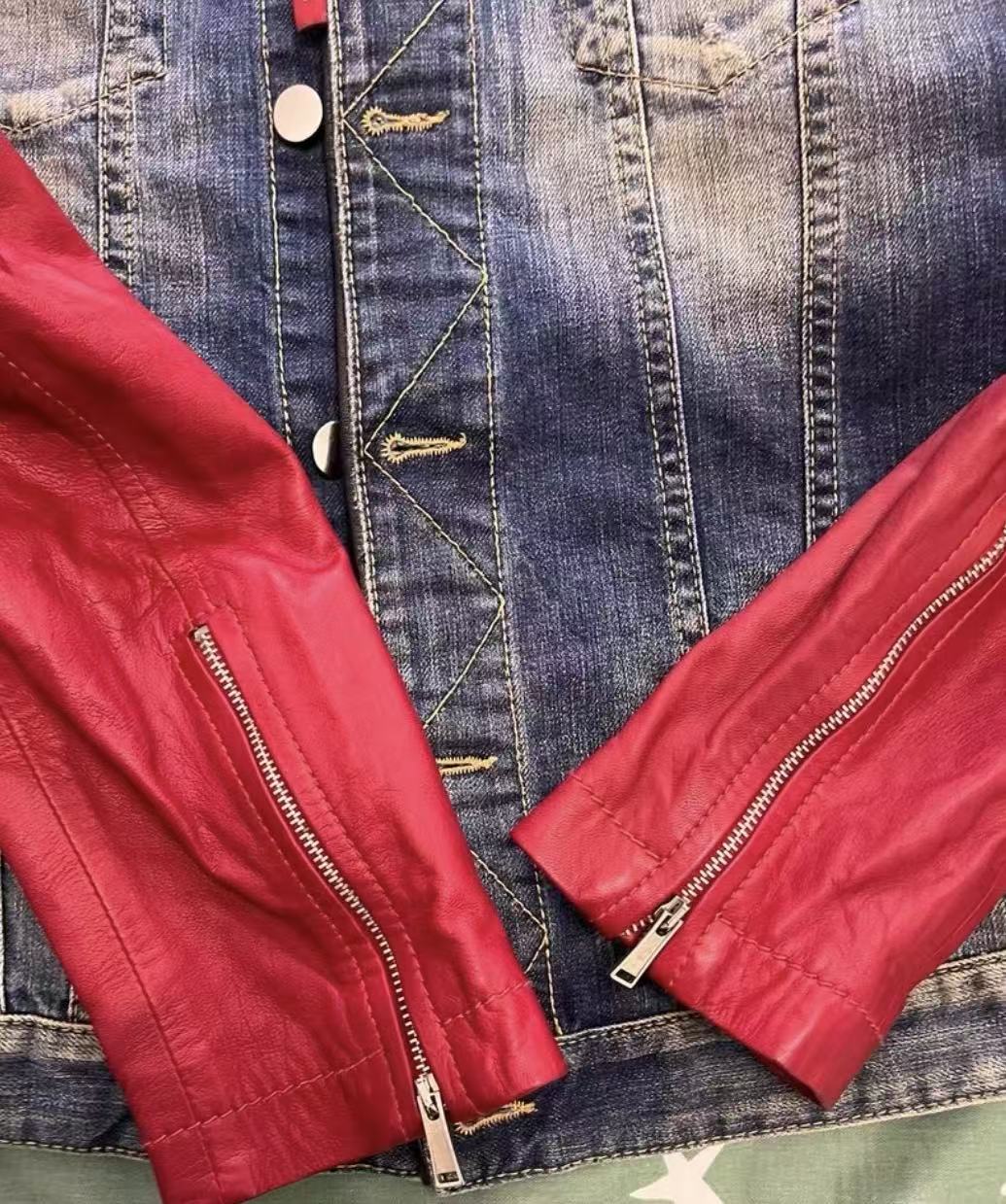Dsquared2 Panel Denim Jacket