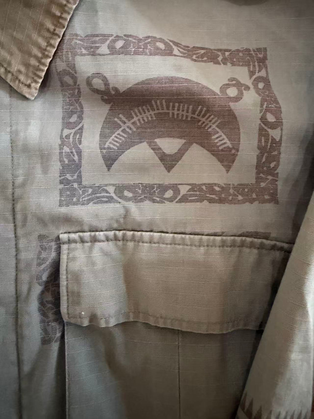 Undercover 03SS Scab Military Patchwork Jacket