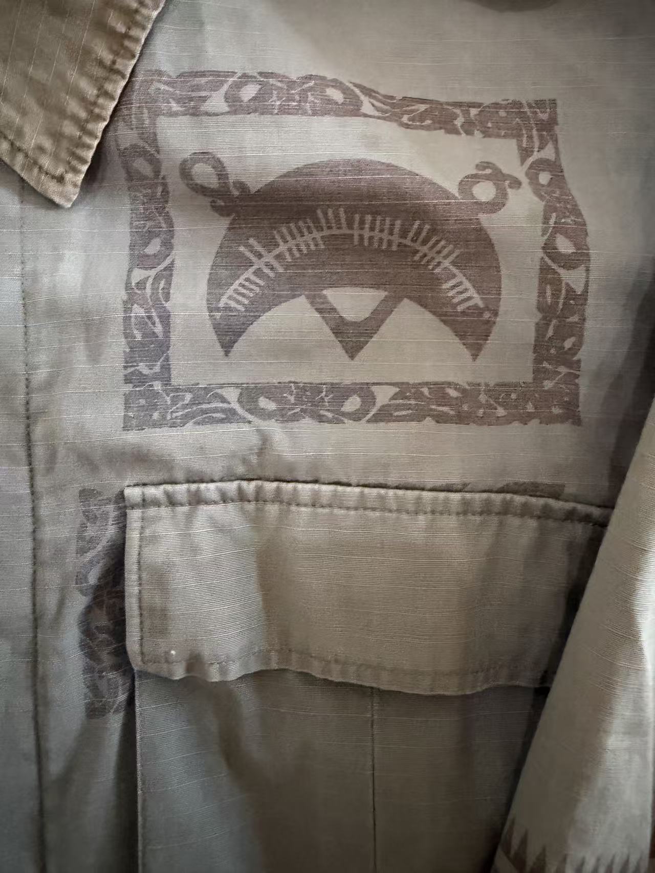 Undercover 03SS Scab Military Patchwork Jacket
