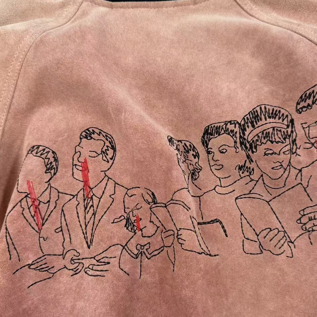 Enfants Riches Déprimés 18SS Nosebleed Choir Suede Jacket