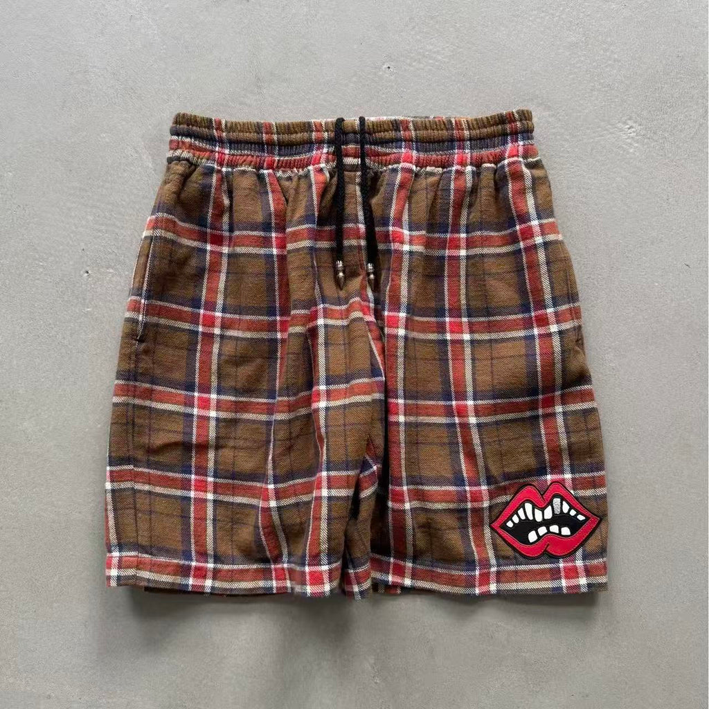 Chrome Hearts Matty Boy Plaid Shorts