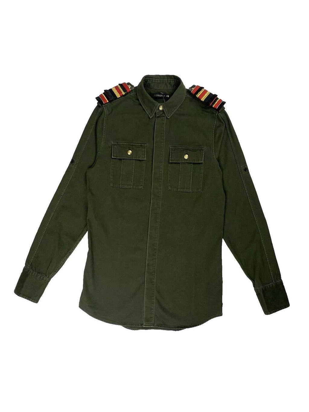 Balmain × H&M 2015SS Military Shirt