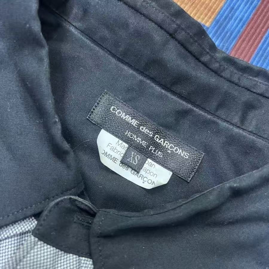 Comme Des Garcons Homme Plus  Bib Frill Panel Shirt
