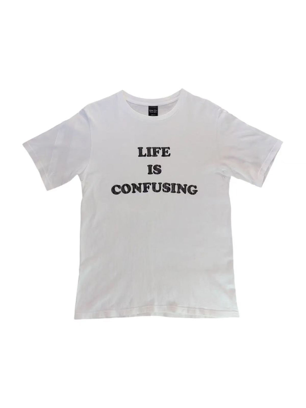 Number Nine 03SS Life Is Confusing Tee
