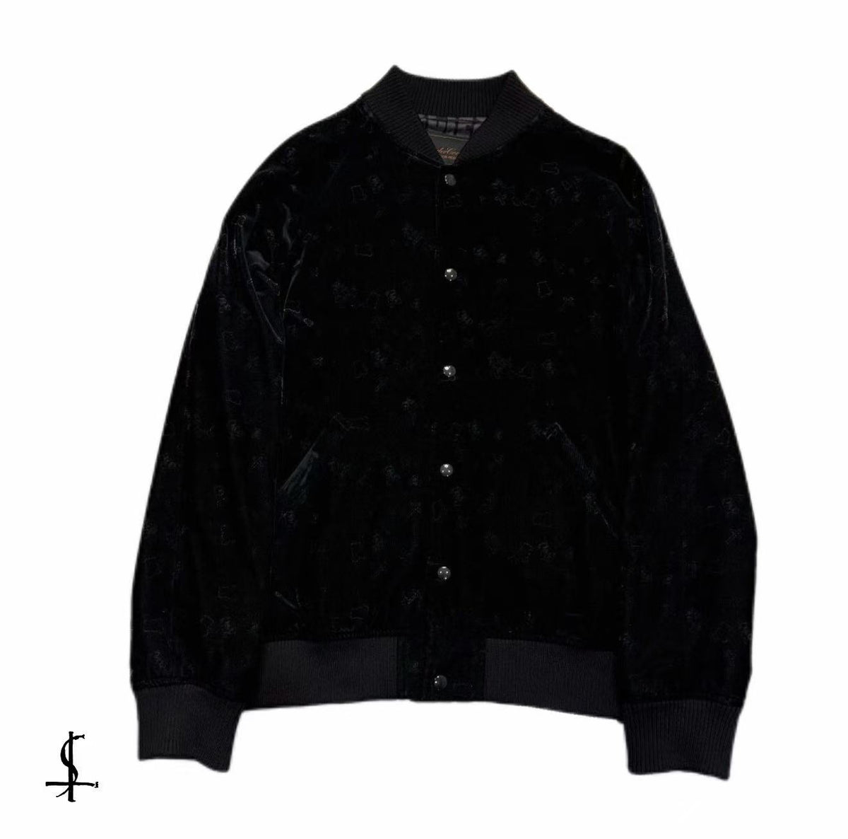 Undercover 02AW Teddy Bear Velour Bomber Jacket