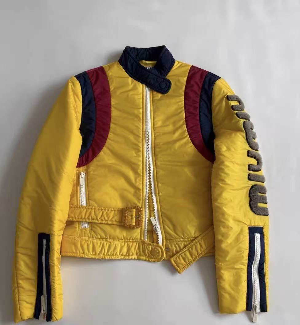 Miu Miu 17FW Nylon Biker Jacket