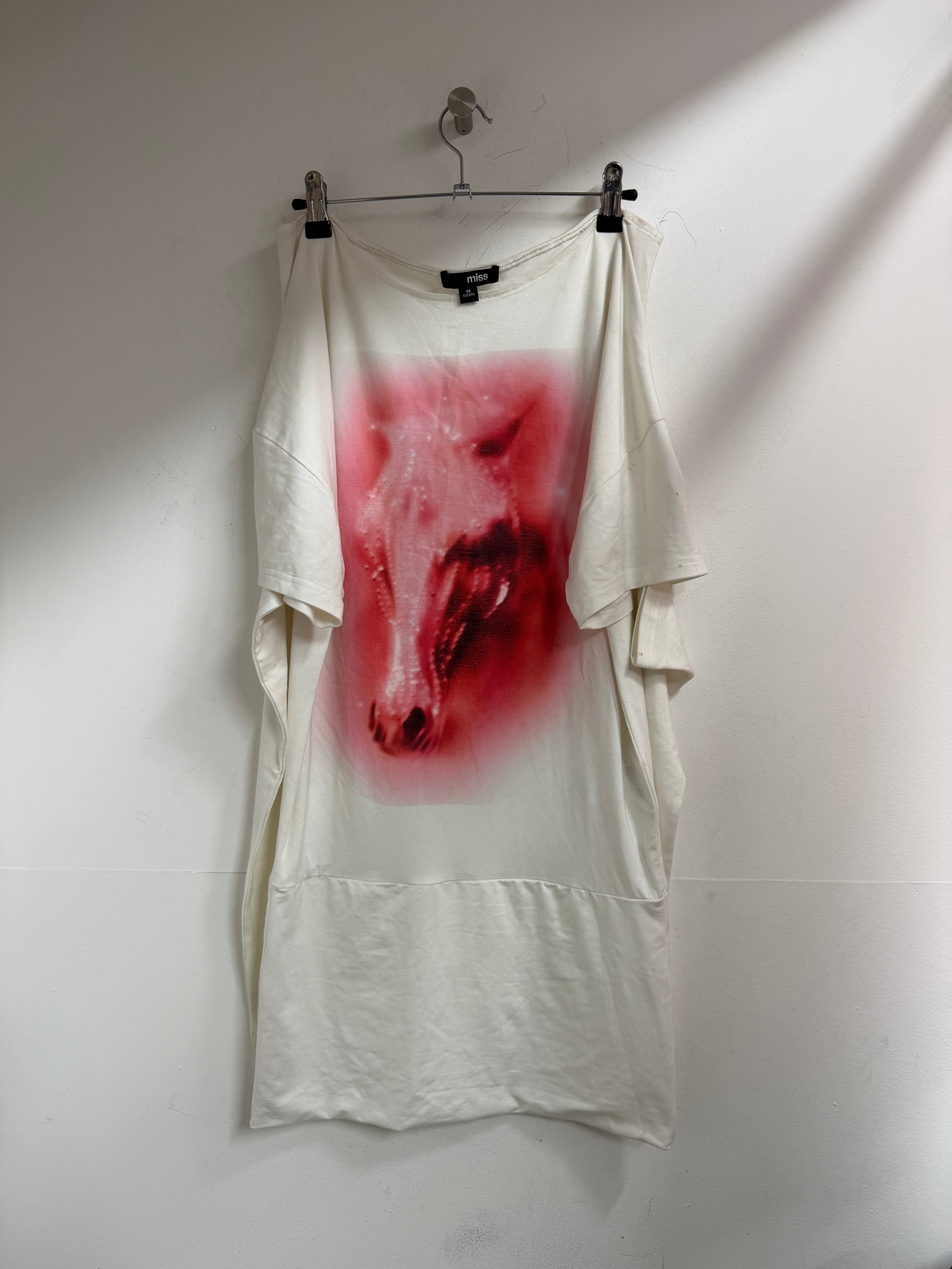 ￼ mowalola x miss 60s horse dress ￼