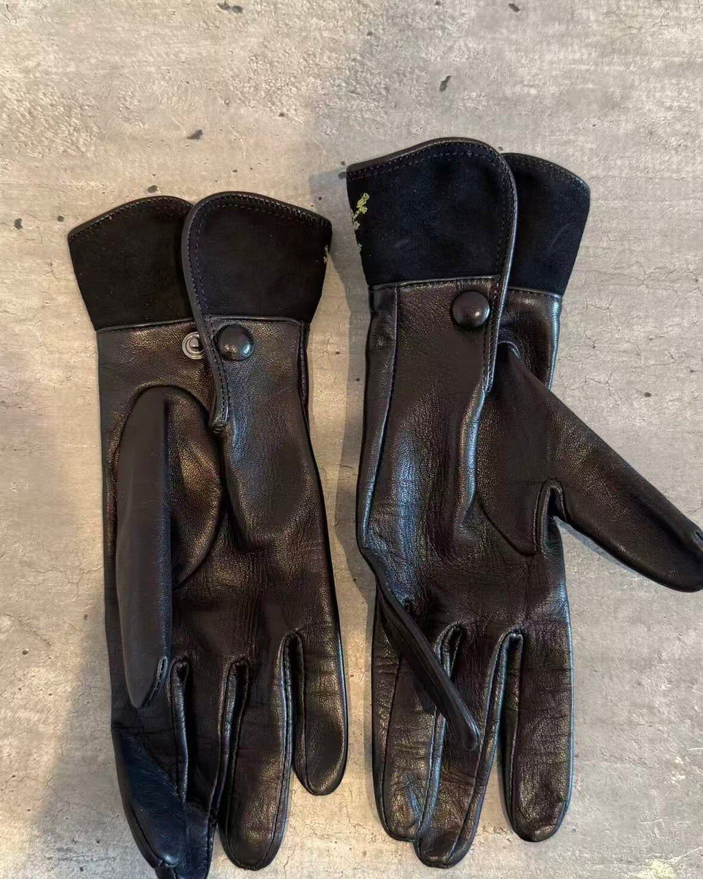 Enfants Riches Deprimes Rose Leather Gloves