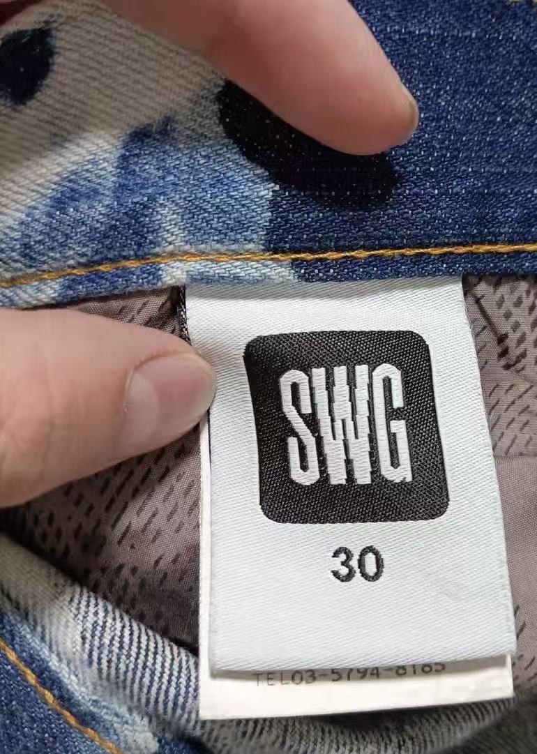 Swagger Bleach Tie Dye Denim