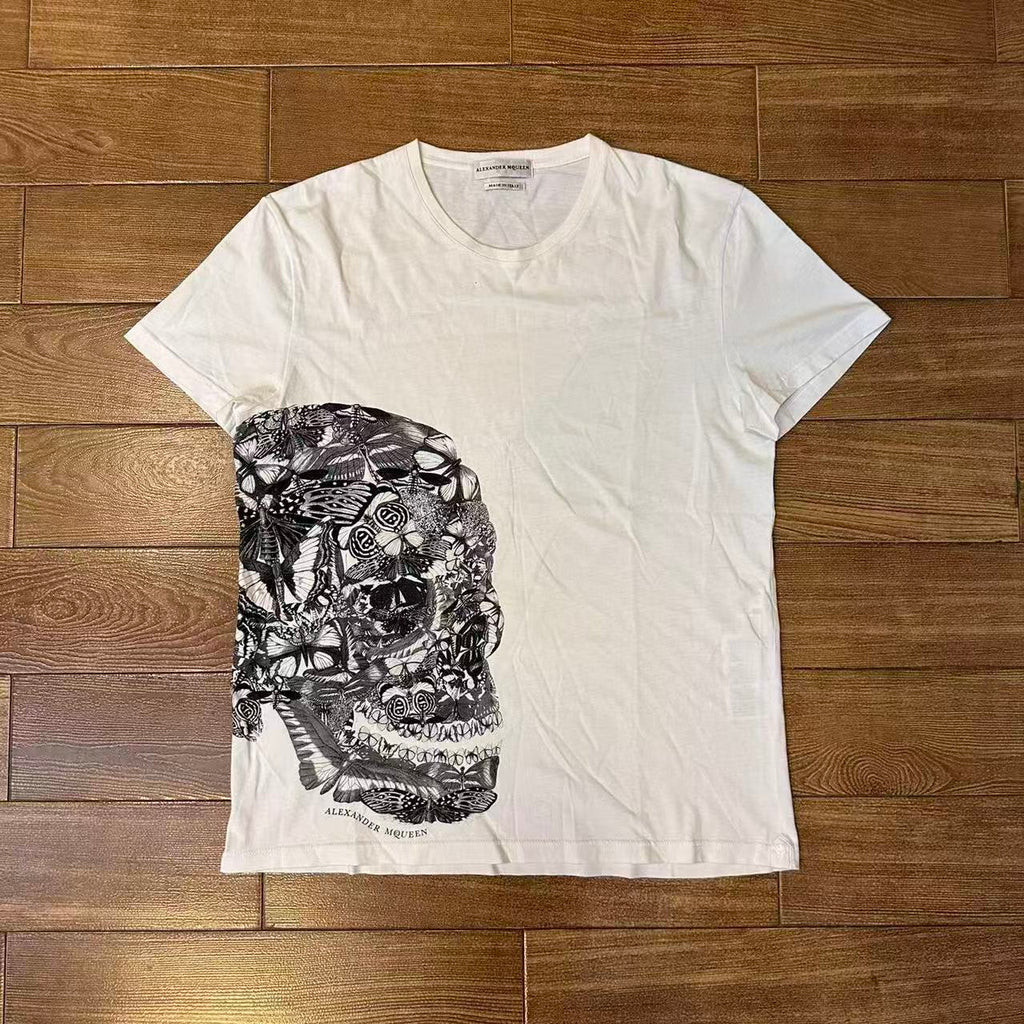 Alexander Mcqueen Butterfly Skull Tee