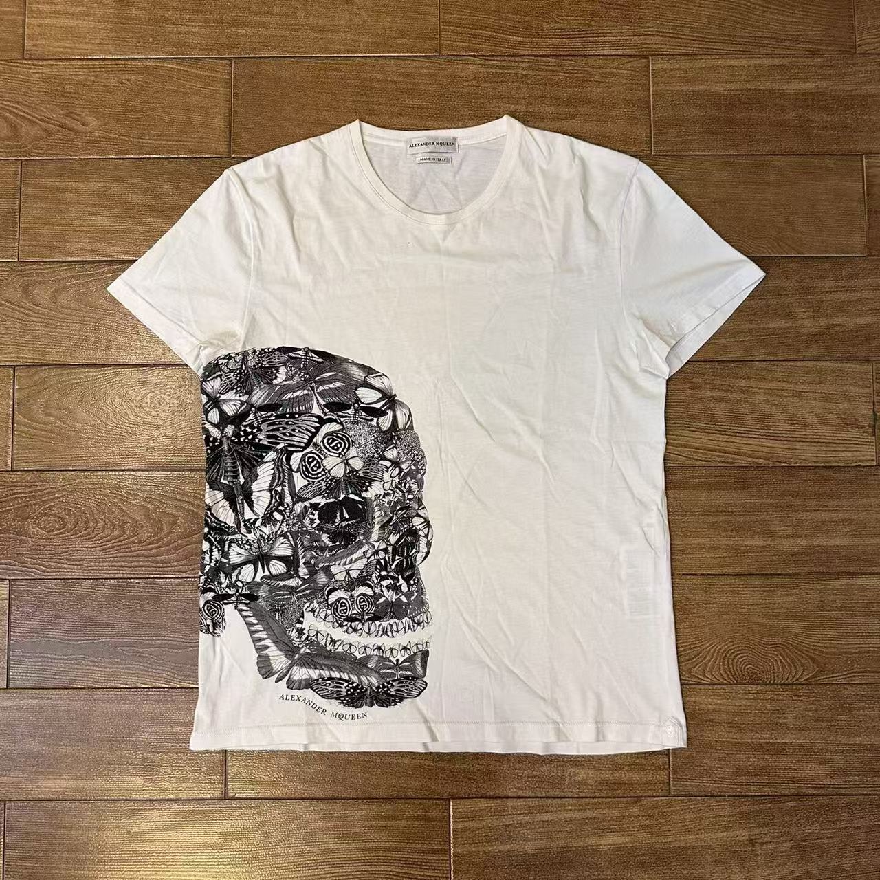 Alexander Mcqueen Butterfly Skull Tee