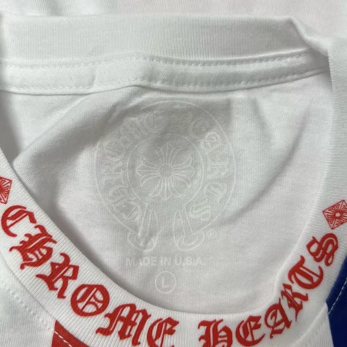 Chrome Hearts Union Jack Print Tee
