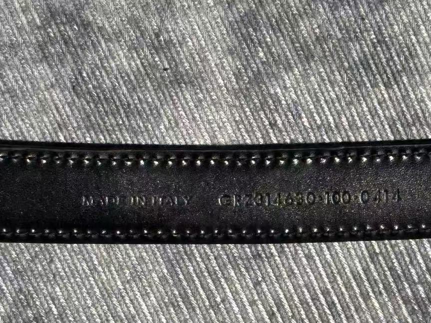 Saint Laurent 14FW 3 Passant Belt