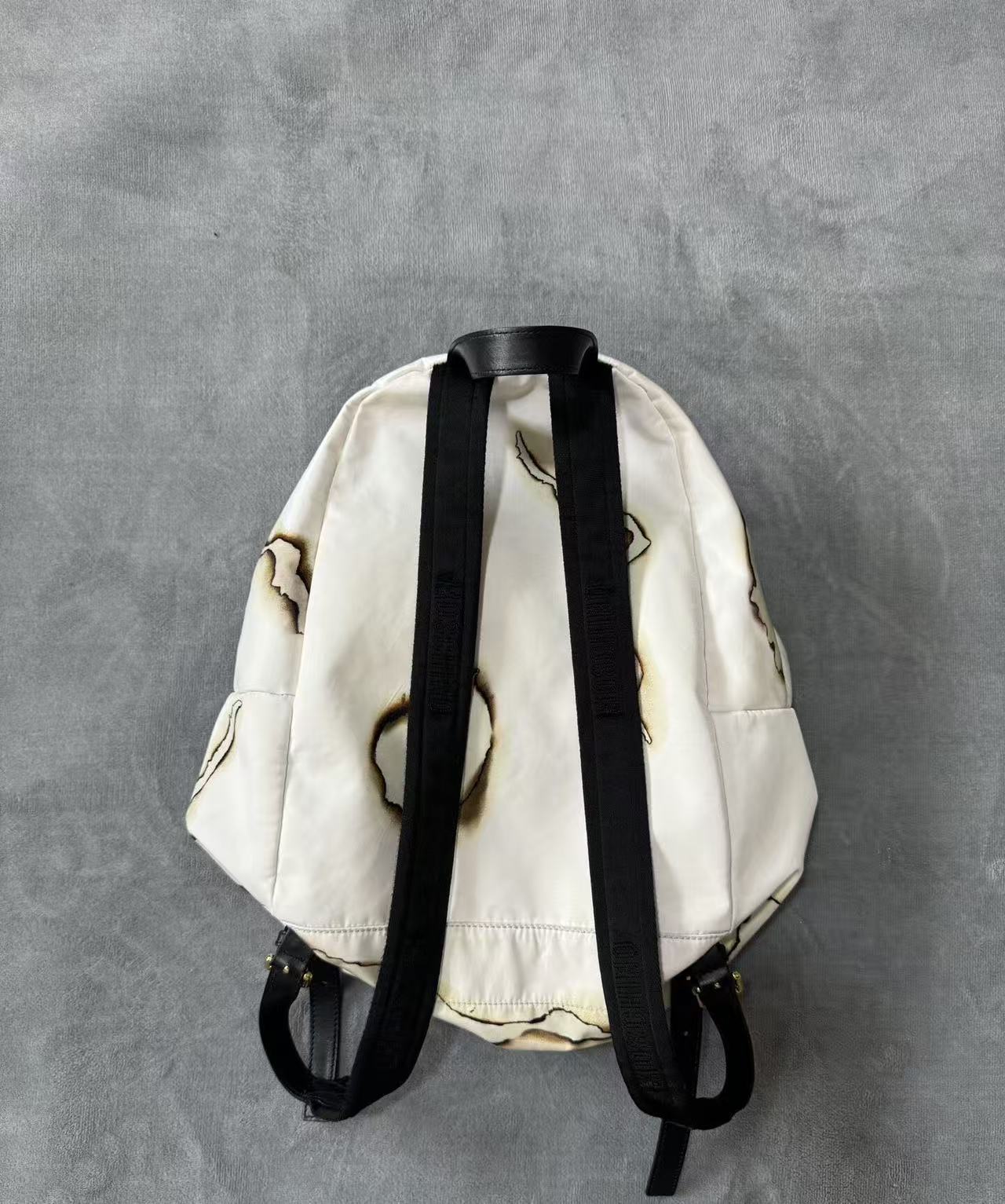 Moschino 14FW Cigarette Burn Backpack