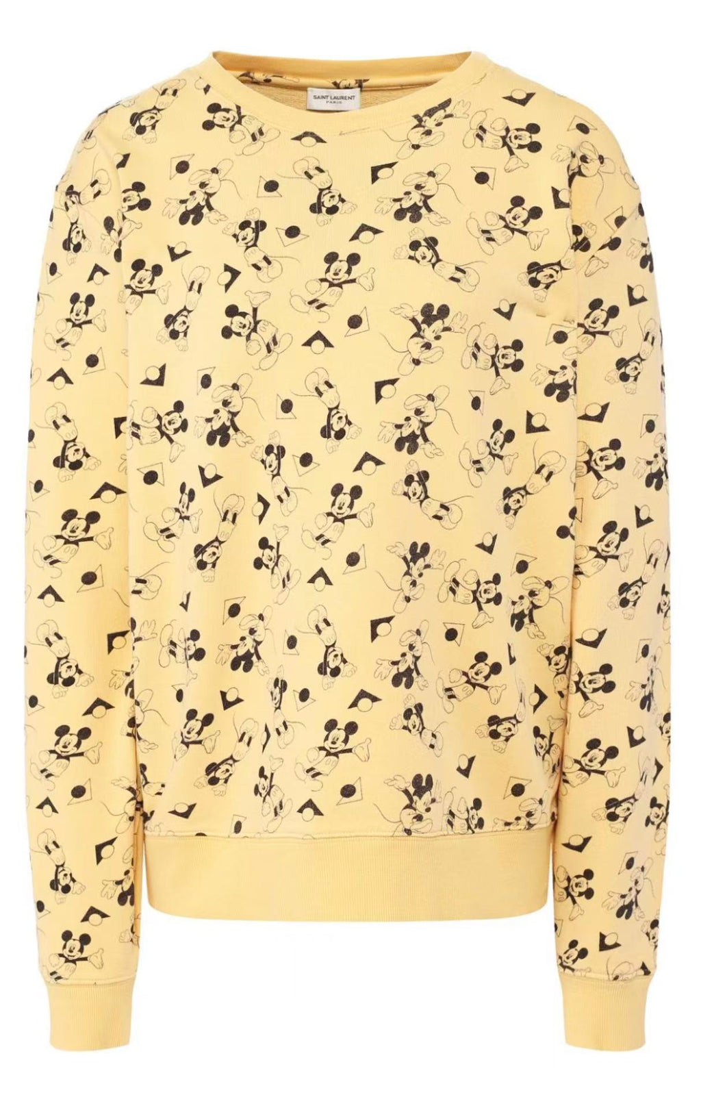 Saint Laurent 2019 micky mouse sweatshirt