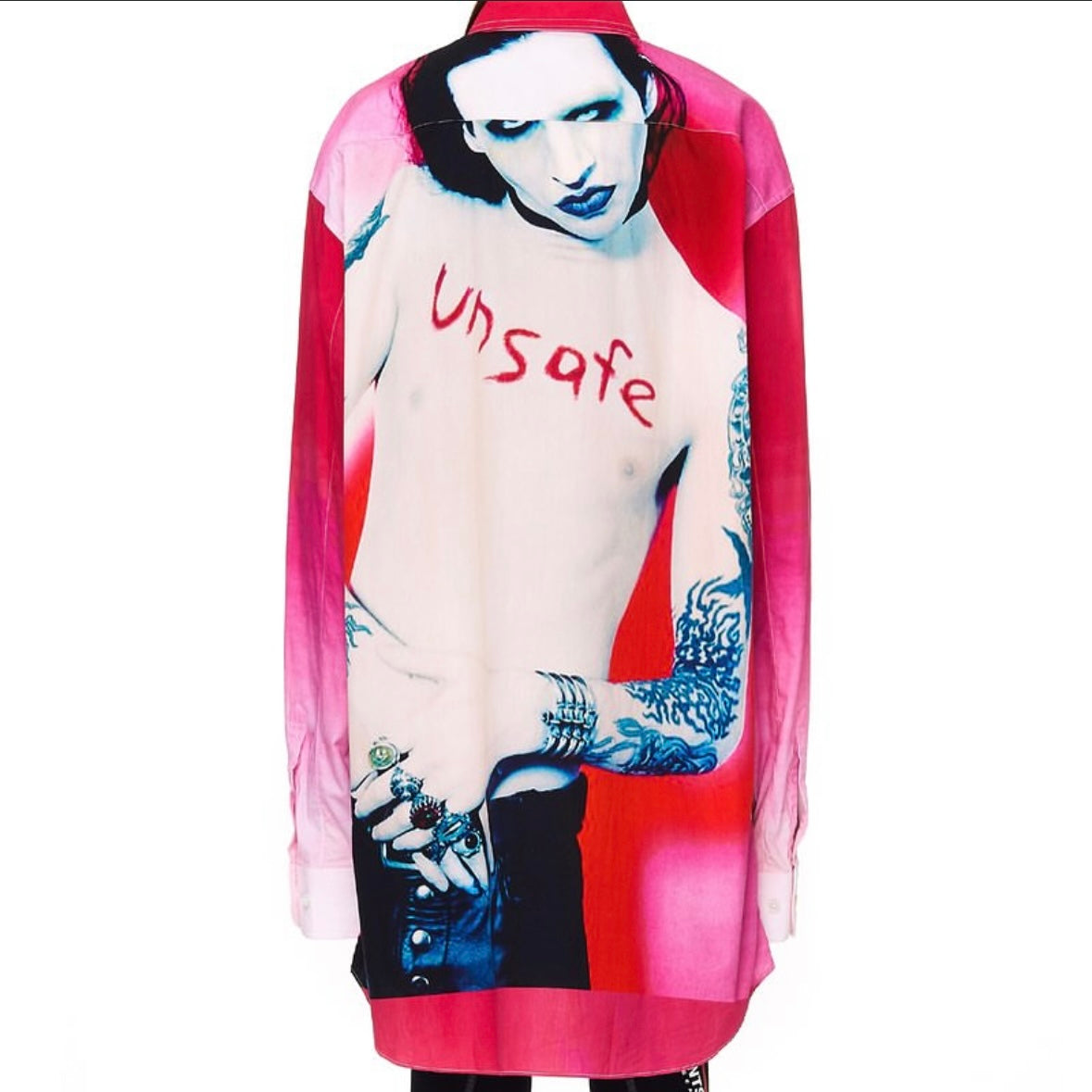 Vetements fall18 unsafe shirt