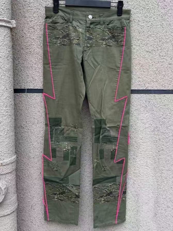 Undercover 01SS Lightning Camo Pants
