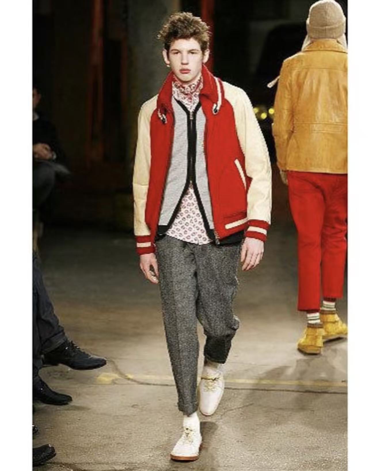 Number Nine 08aw varsity jacket OG