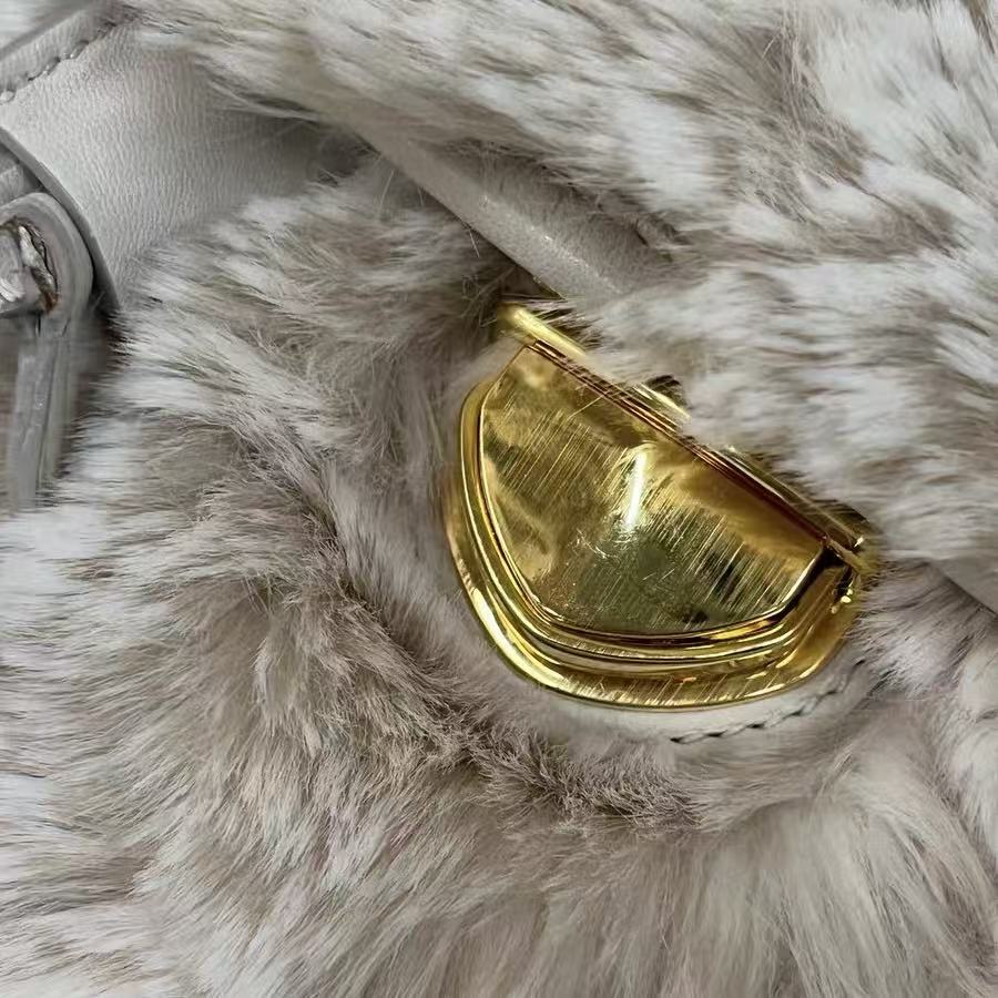 Prada 10s Fur Backpack