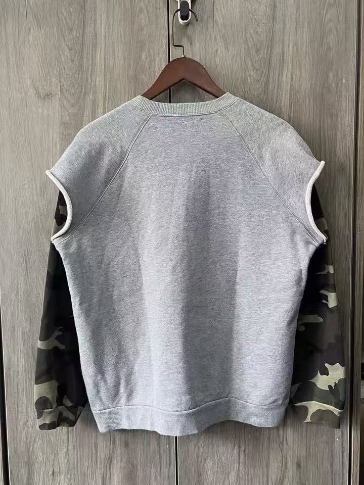 Celine Camouflage Sleeve Sweathshirt