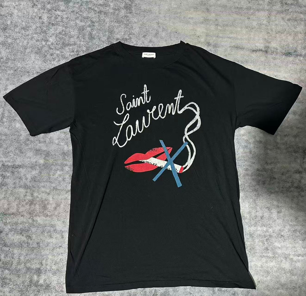 Saint Laurent 17SS No Smoking Tee
