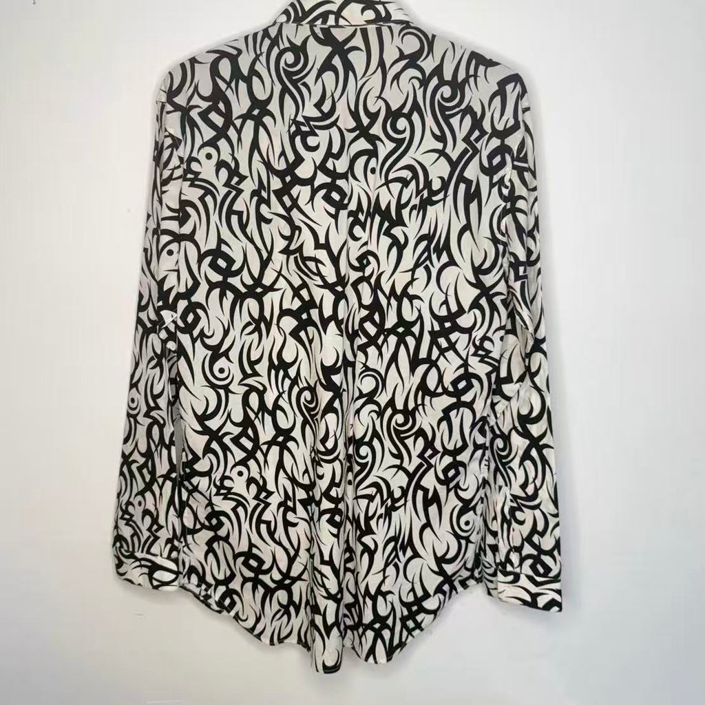 Dior Homme 18aw Tribal Shirt