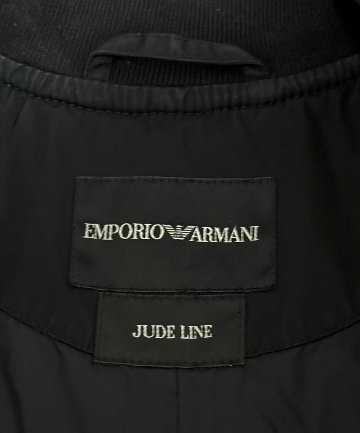 Emporio Armani 2009 Leather Patchwork Jacket