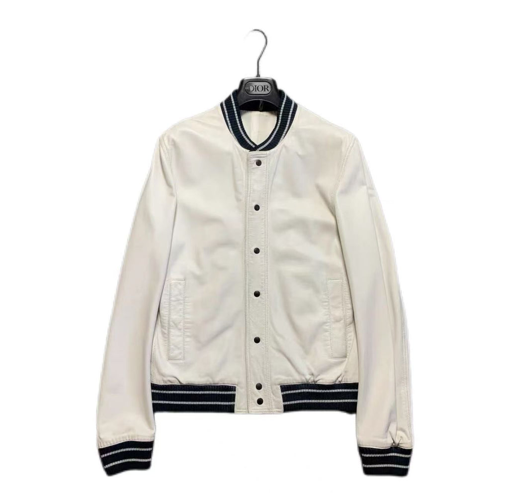 Dior Homme 05ss White Lambskin Three Wolf Jacket