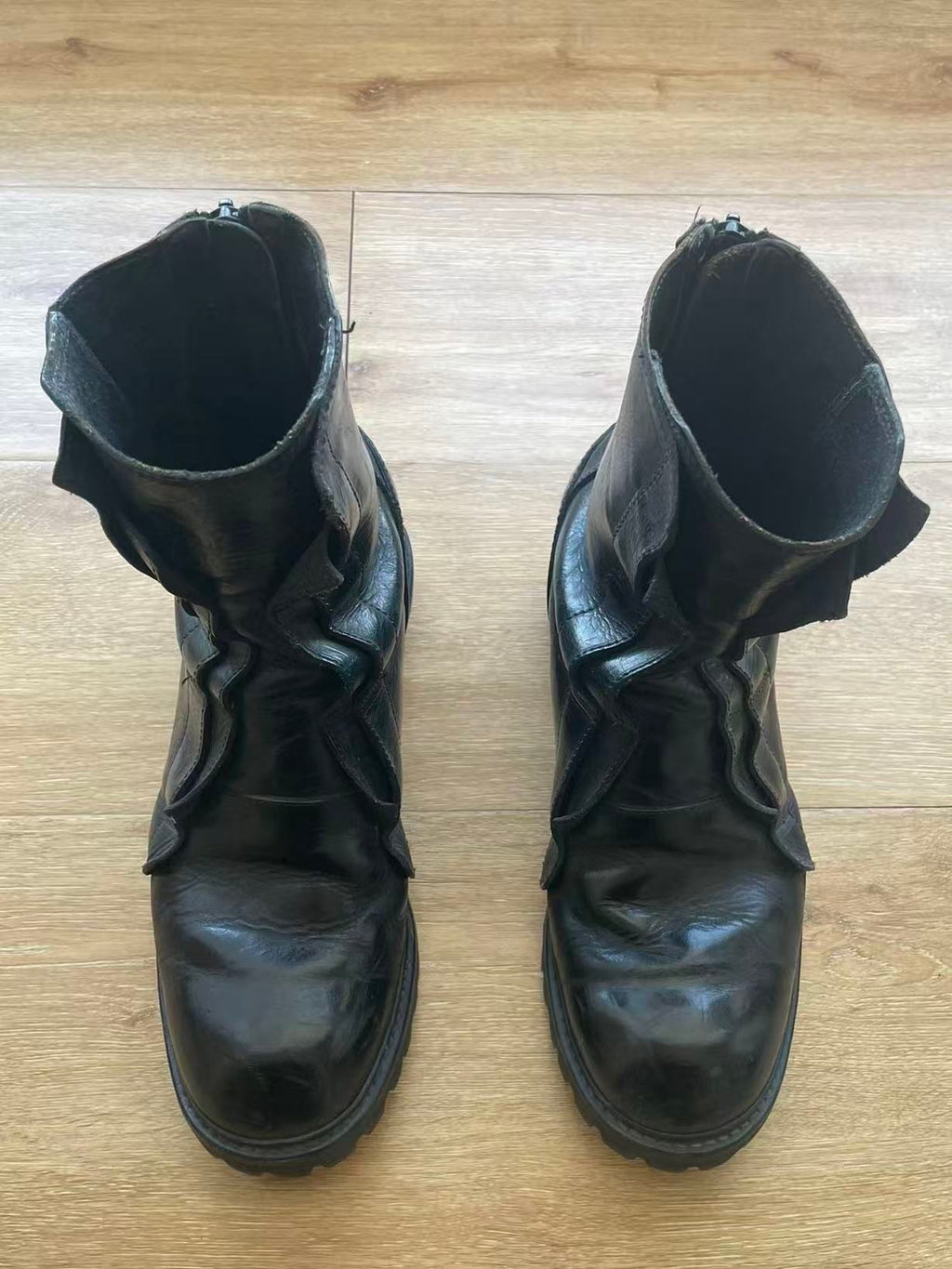 Julius 07FW Mummy Leather Boots