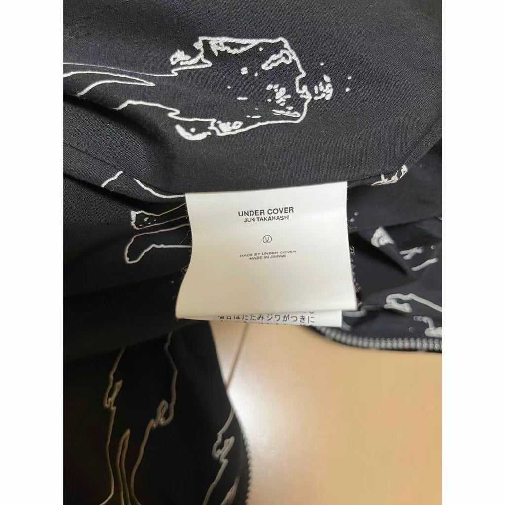 Undercover 02AW Witch’s Cell Division Velour Cross Jacket