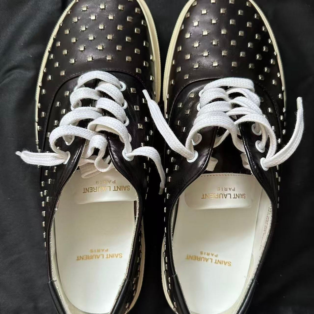 Saint Laurent Strap-Up Casual Sneakers
