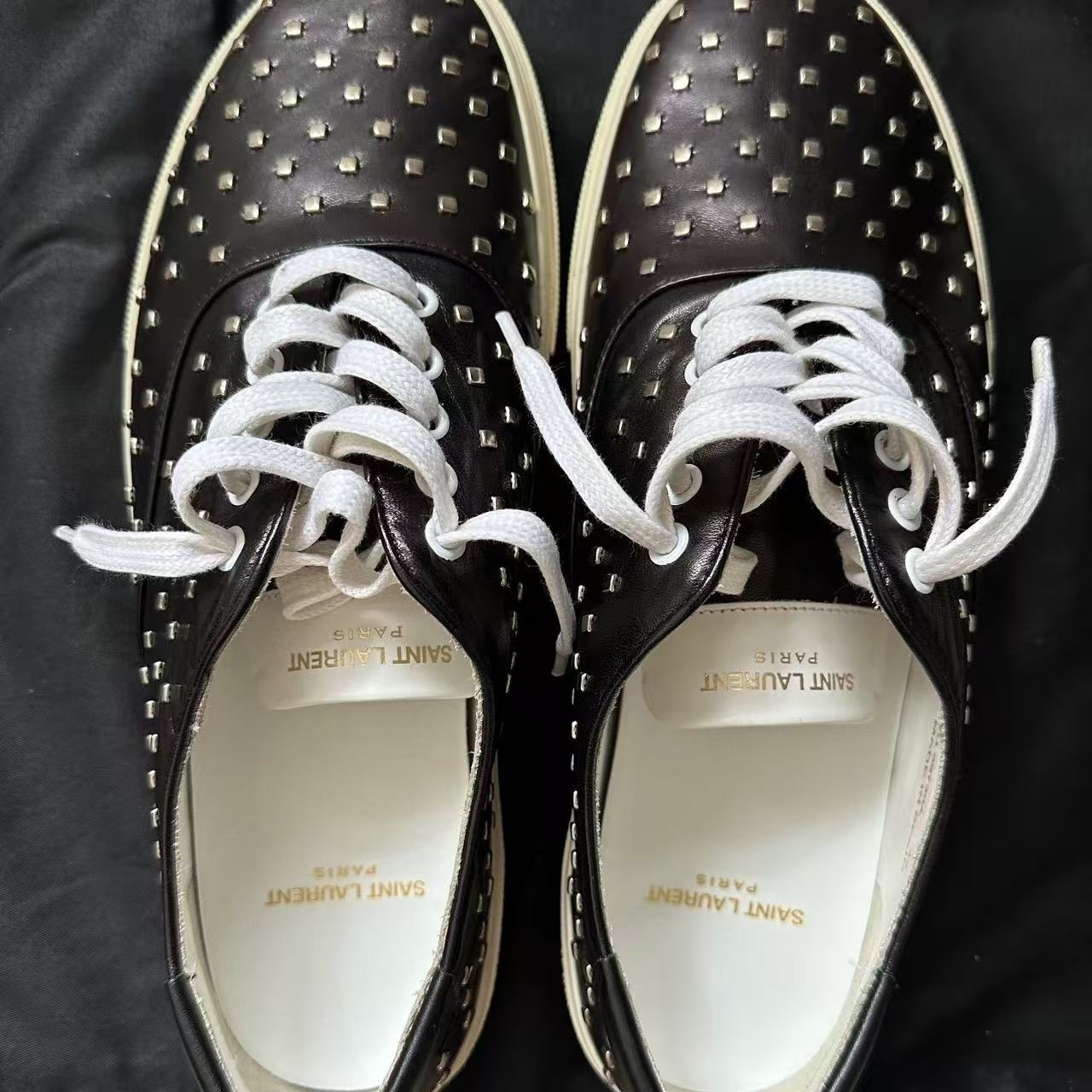 Saint Laurent Strap-Up Casual Sneakers