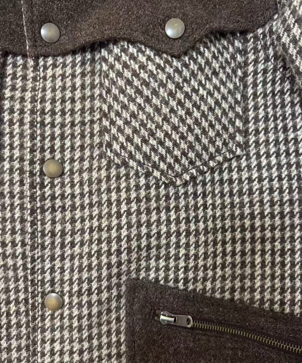 Number (N)ine 02AW "George" Rabbit Fur Collar Jacket