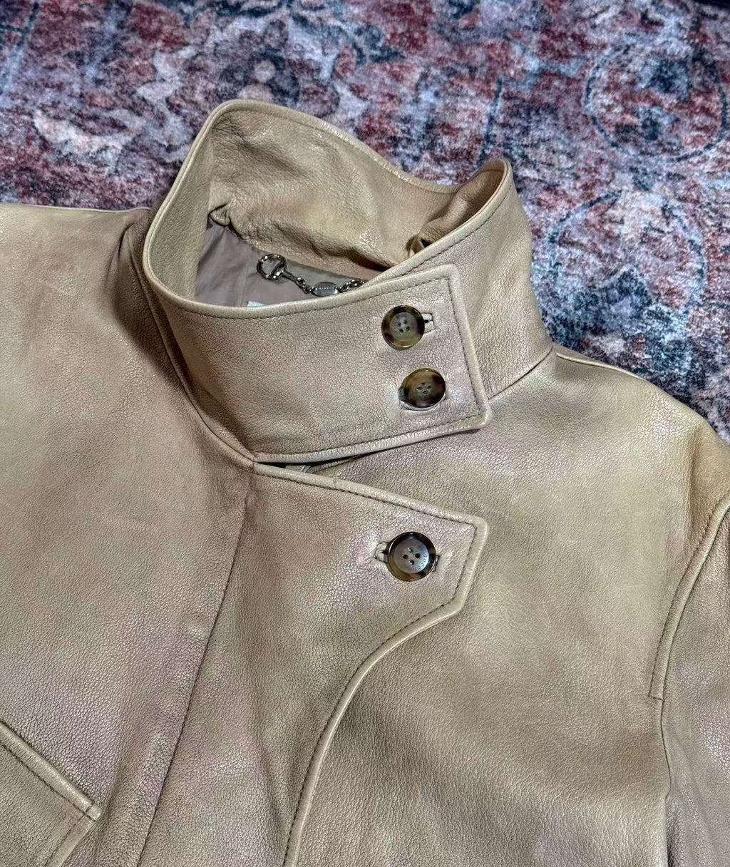 Gucci by Tom Ford Leather Jacket
