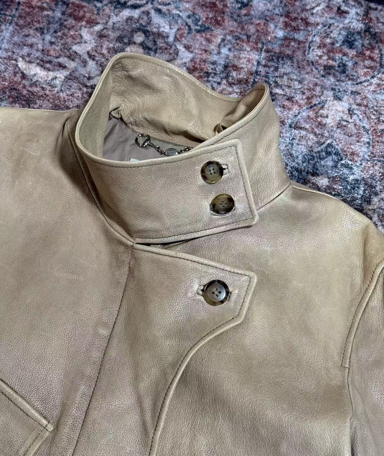 Gucci by Tom Ford Leather Jacket