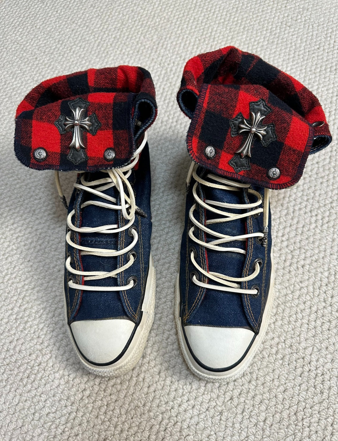Chrome Hearts converse