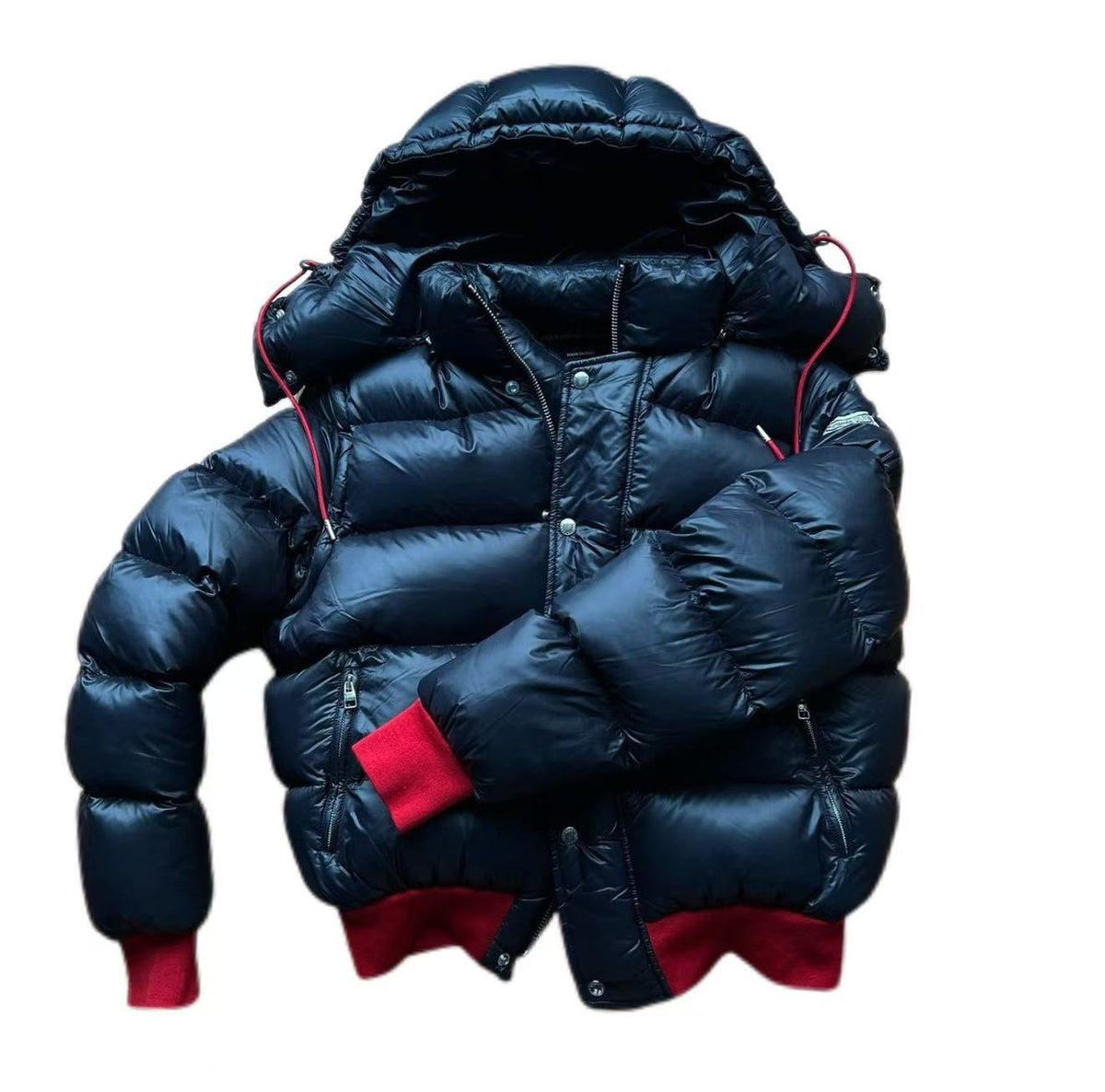Alexander Mcqueen 07AW Deconstructed Leather  Down Jacket