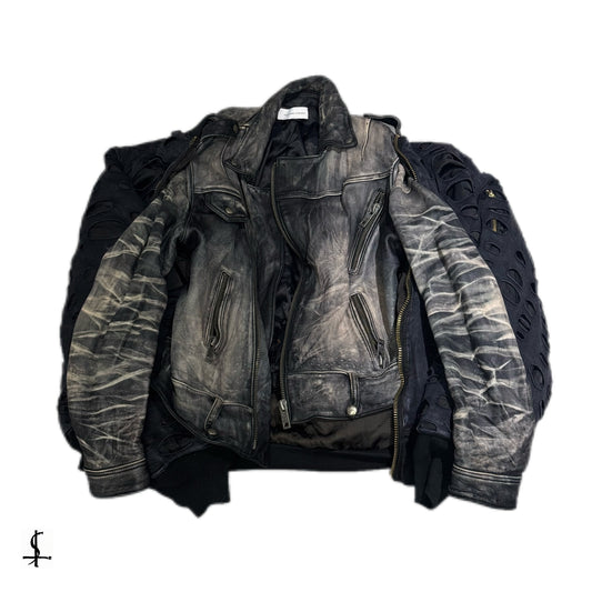 Alexander Digenova leather bomber