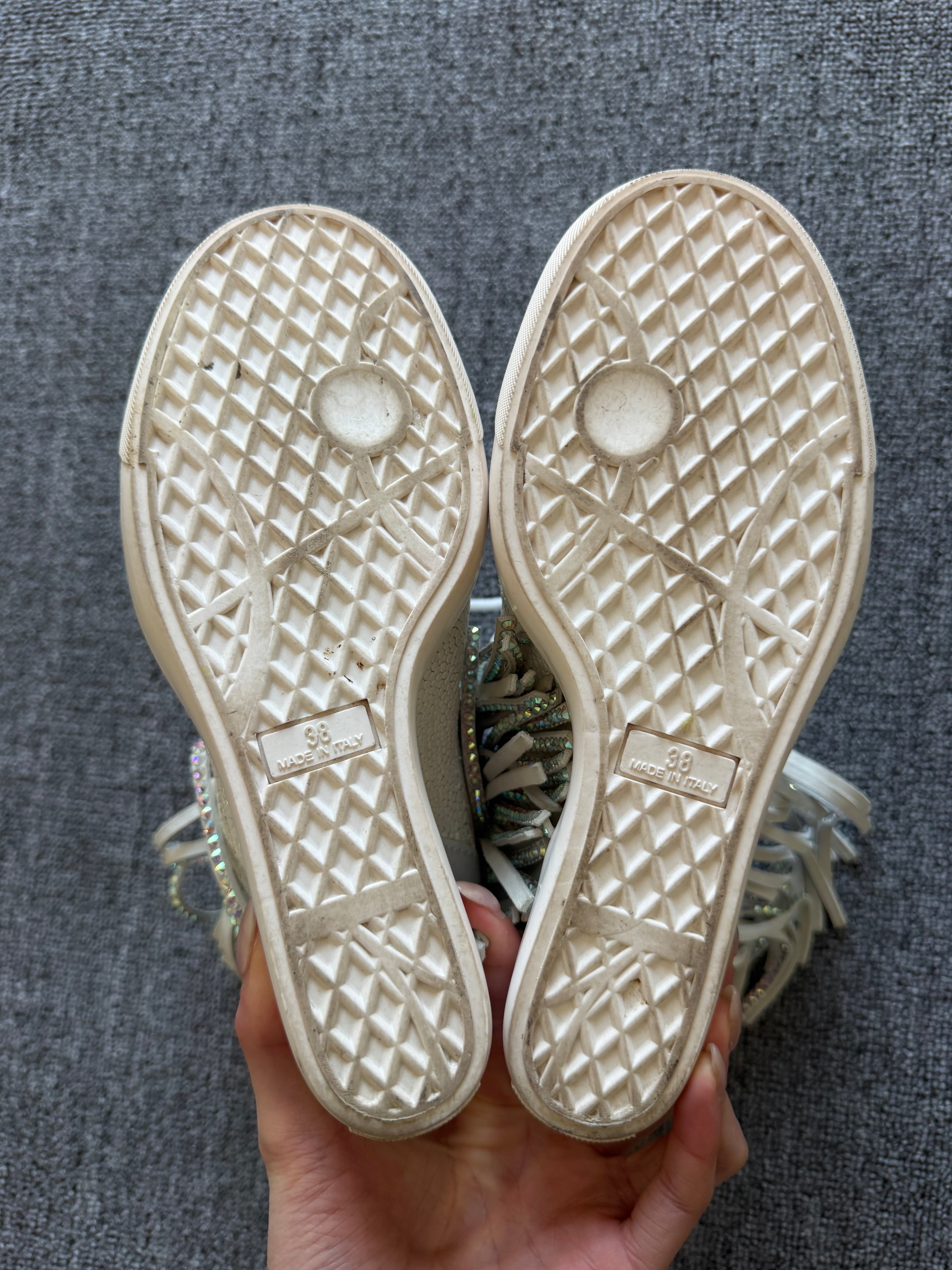 giuseppe zanotti wedge sneakers