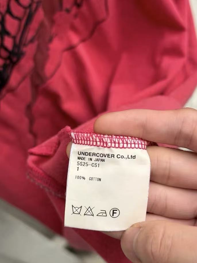 Undercover 05SS Torn Lip Print Tee