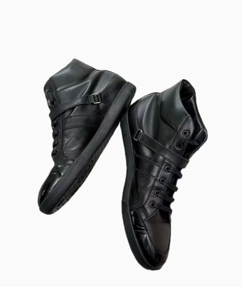 Dior Homme 06AW Buckle Strap High Top Sneakers