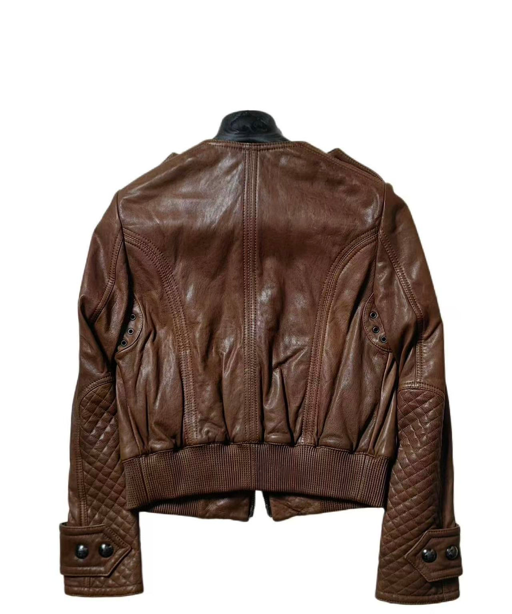 Burberry Utility Moto Leather Jacket