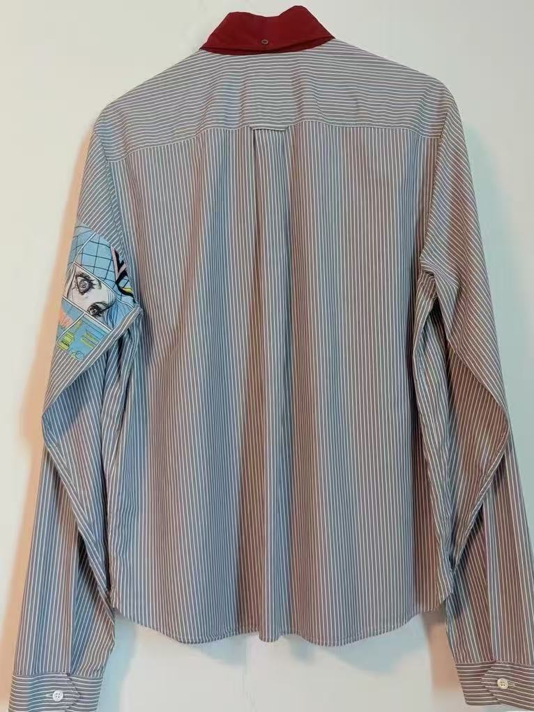 Prada 18SS comic Stripe Shirt