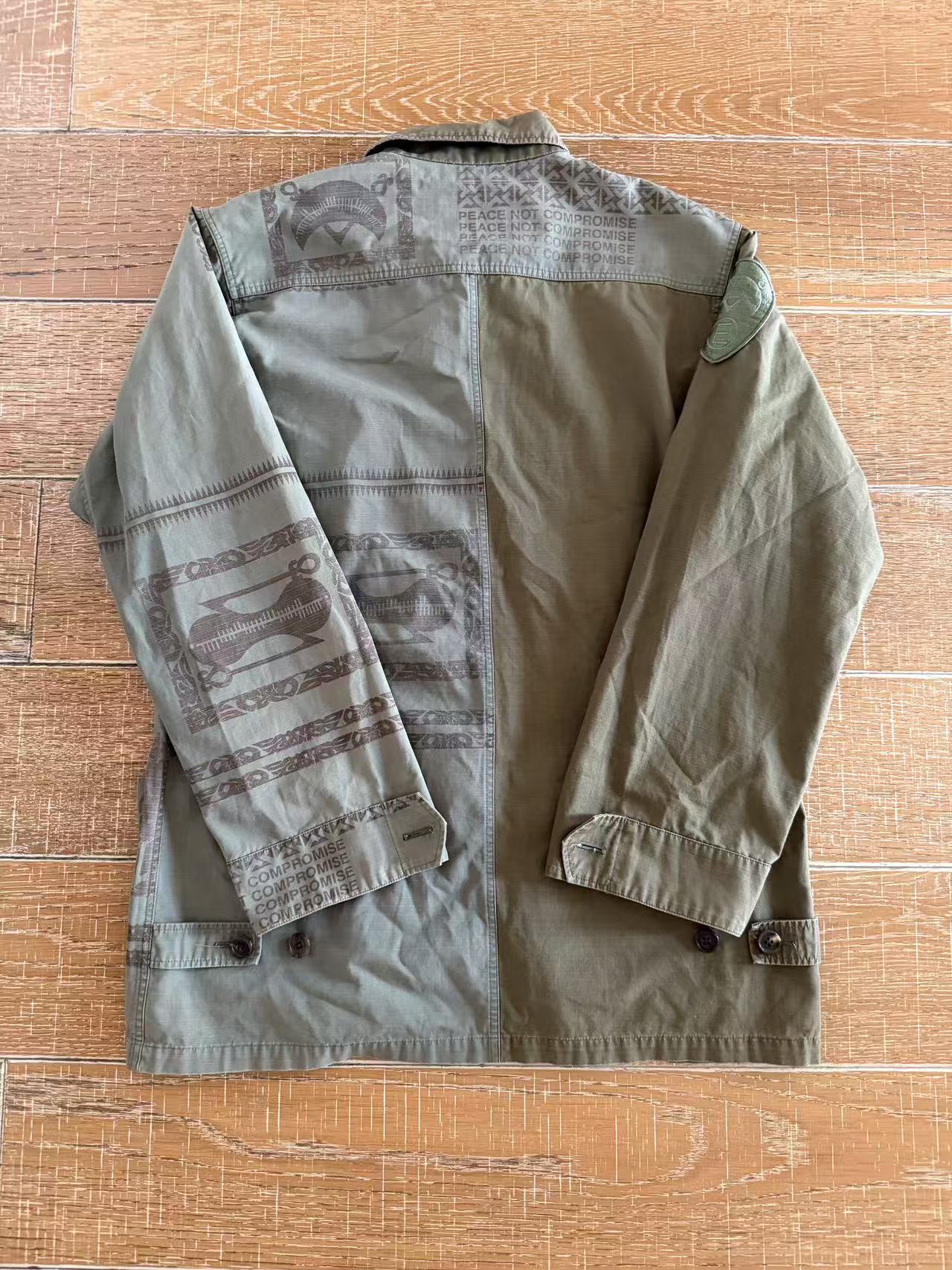 Undercover 03SS Scab Military Patchwork Jacket
