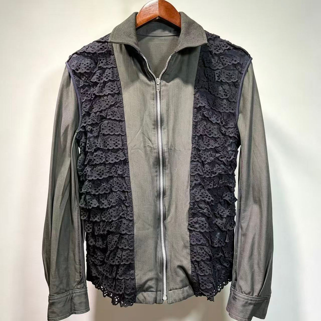 COMME des GARCONS HOMME PLUS 99ss Lace Panel Jacket