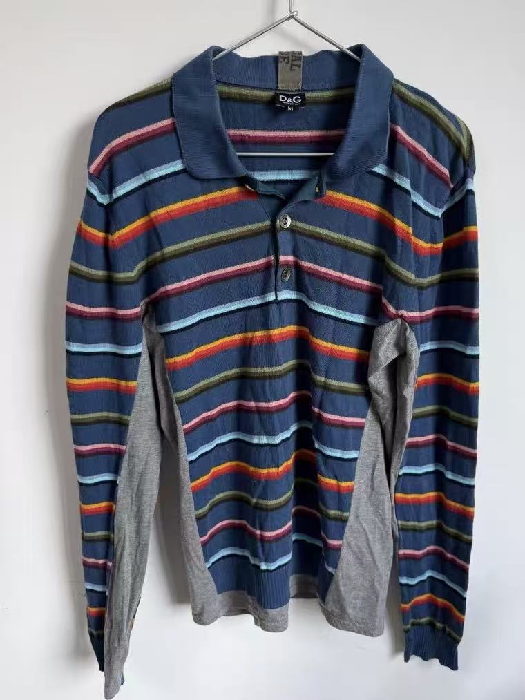Dolce&Gabbana Striped Polo Shirt